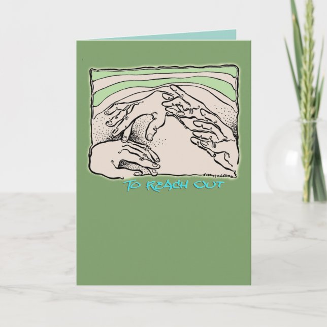 Cartão To Reach Out card (Frente)