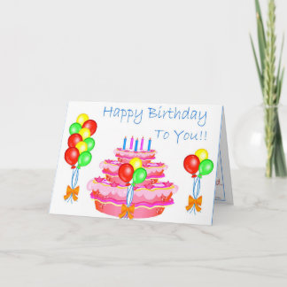 Cartão To You (Happy Birthday)