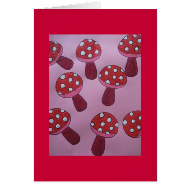 Cartão Toadstool (Frente)