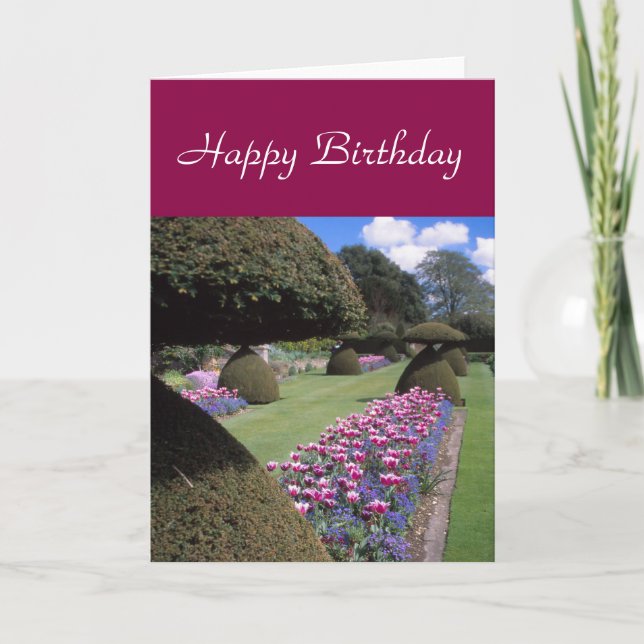 Cartão Toadstool-topiary card (Frente)