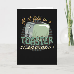 Cartão Toaster Vintage