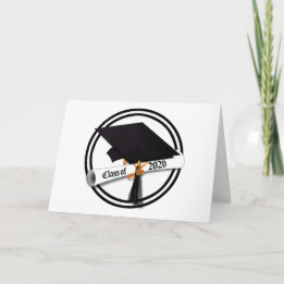 Cartão Toca do Chapéu de Formatura Turma de 2026 Graduaçã