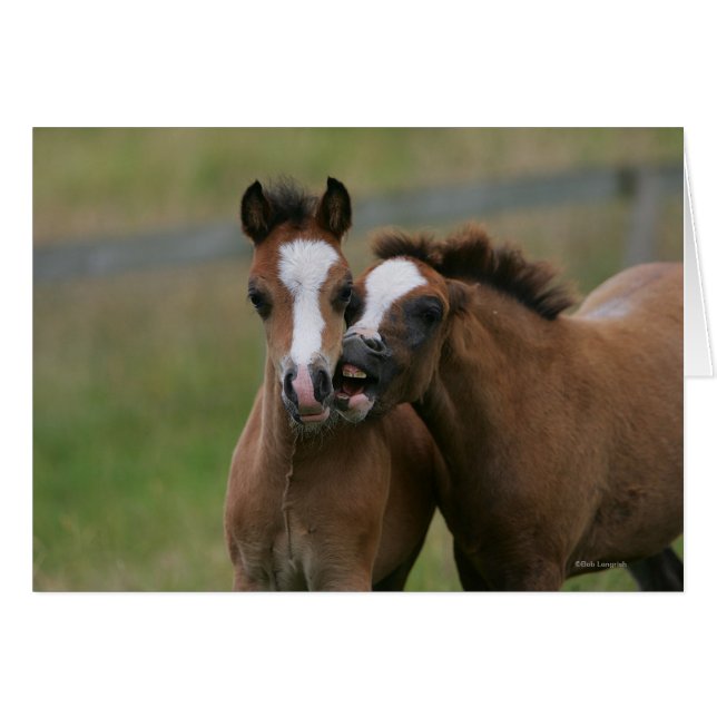 Cartão Tocar Pés (Frente Horizontal)