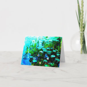 Cartão Toda a ocasião Monet "Nympheas "