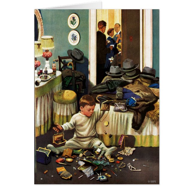 Cartão Toddler Esvazia Purés (Frente)