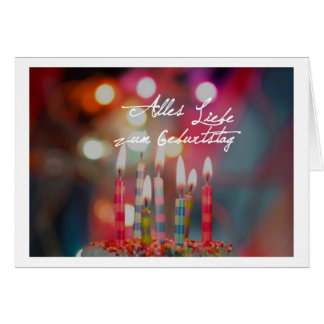 Cartão Todo amores ao aniversário