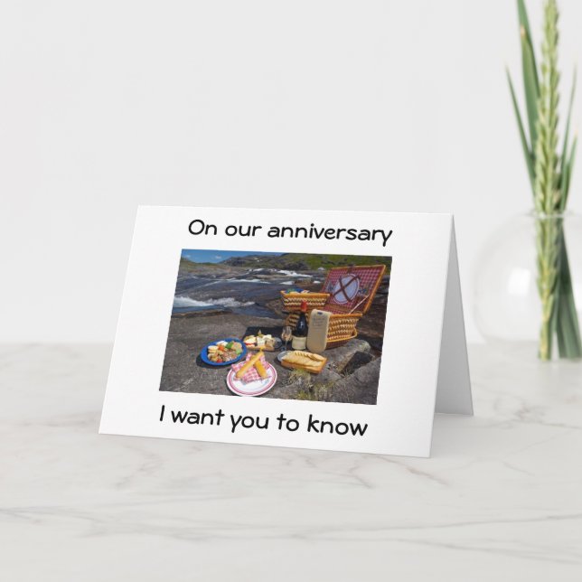 CARTÃO TODO DIA É UM PICNICE PARA DOIS=AMOR DE ANIVERSÁRI (Frente)