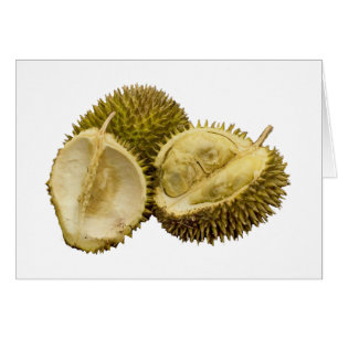 Cartão Todo mundo ama o durian!