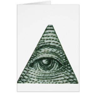 Cartão Todo o olho de vista