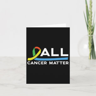 Cartão Todo o problema com o Cancer Dia Mundial do Cancer