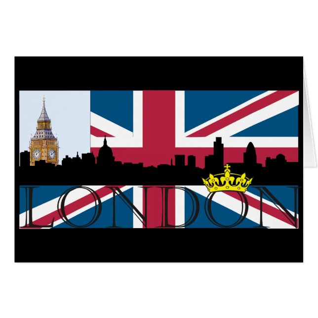 Cartão Todo o que é Londres (Frente Horizontal)