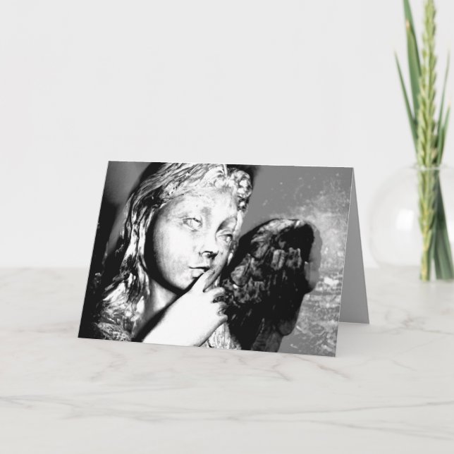 Cartão Todos nós avançamos, com a mais profunda simpatia~ (Frente)