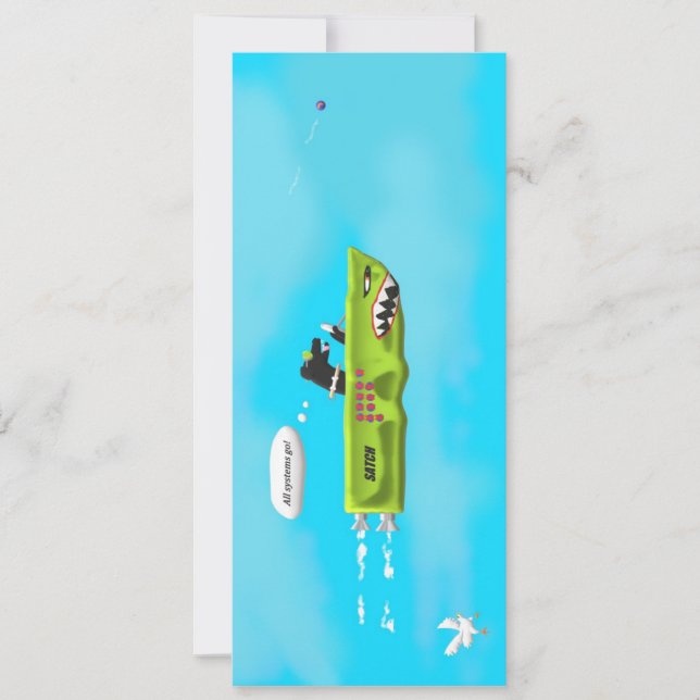 Cartão Todos Os Sistemas Vão! (Frente)