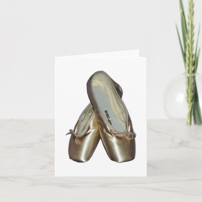 Cartão Toe Shoes Notecards (Frente)
