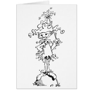 Cartão Tolo do divertimento