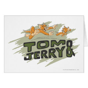 Cartão Tom and Jerry Chase Logo