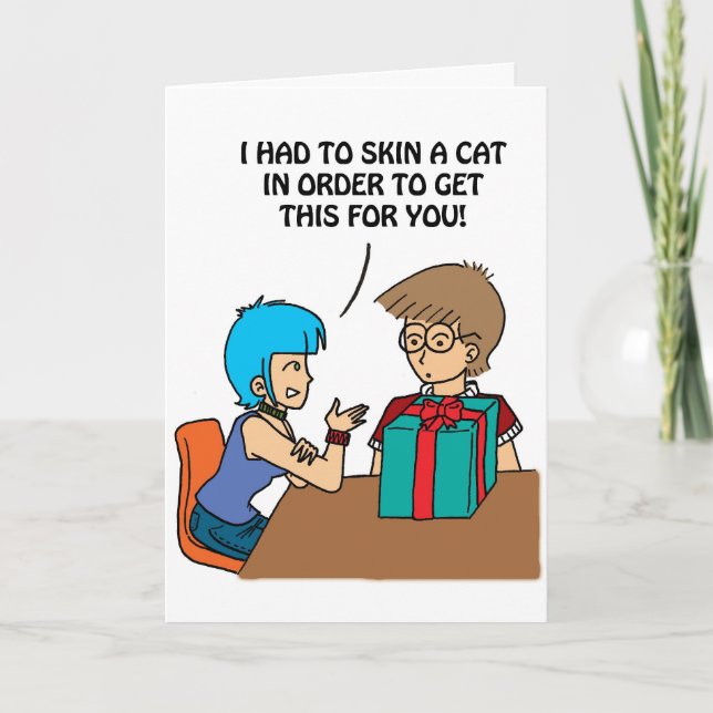 Cartão Tom Boy Tara birthday card (Frente)