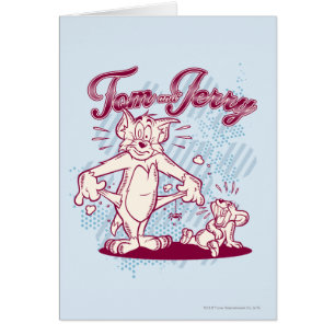 Cartão Tom e Jerry Broke