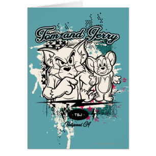 Cartão Tom e Jerry Hollywood CA