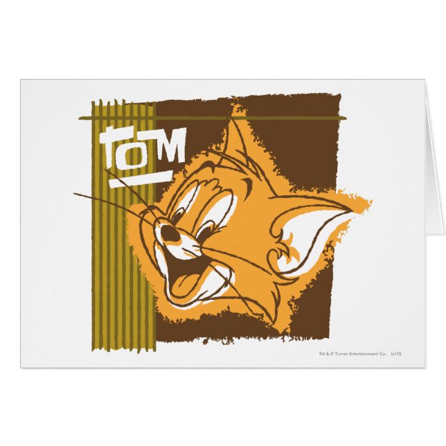 Cartão Tom Happy Face (Frente Horizontal)