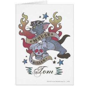 Cartão Tom Mouse Killer Tatuagem 2