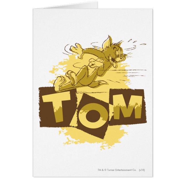 Cartão Tom Saindo Parado (Frente)