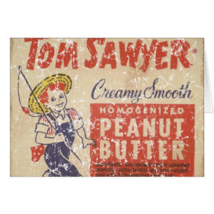 Cartão Tom Sawyer - 1945 - afligido