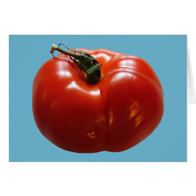 Cartão Tomate (Frente Horizontal)