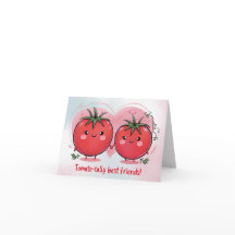 Tomate Engraçado Fofo Piada Melhor Amigo Feliz Ani