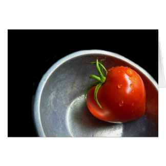 Cartão tomate solitário