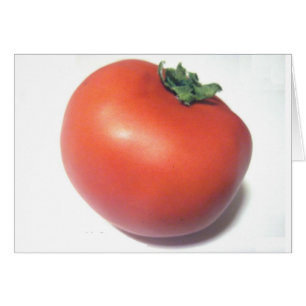 Cartão Tomate Vermelho