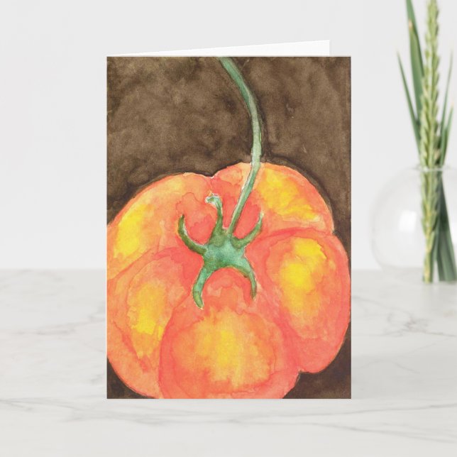 Cartão Tomato Greeting Card (Frente)