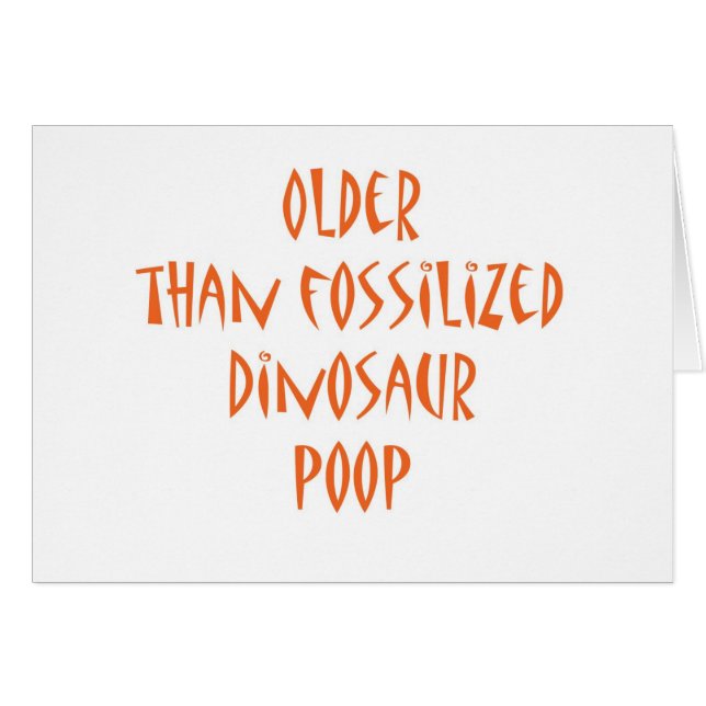 Cartão Tombadilho fossilizado do dinossauro (Frente Horizontal)