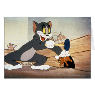 Cartão Tome E Jerry Plunger