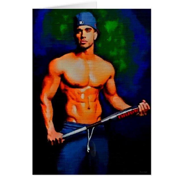 Cartão Tome um balanço (Frente)