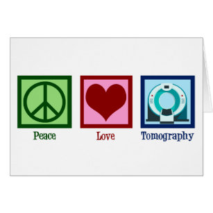 Cartão Tomógrafo de Amor pela Paz
