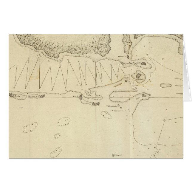 Cartão Tongataboo Harbour (Frente Horizontal)