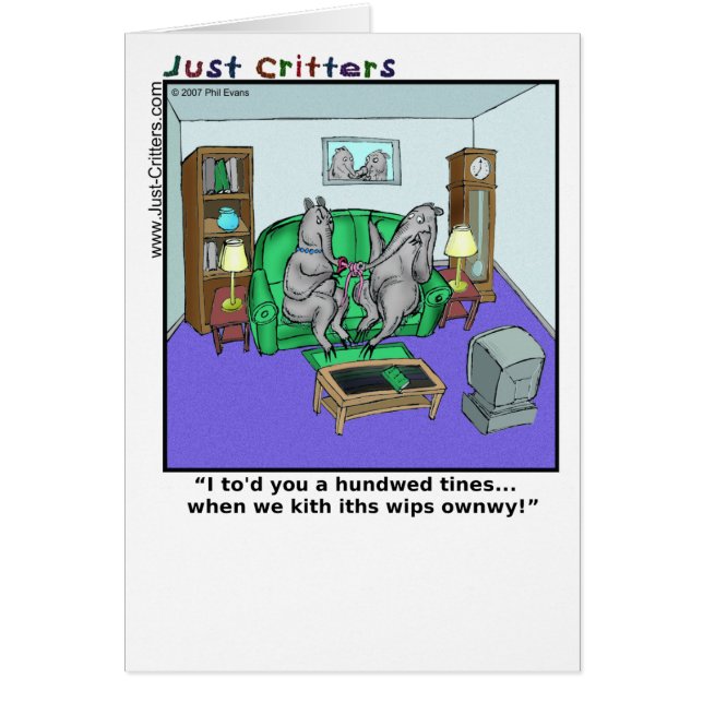 Cartão Tongue-Ligado (Frente)