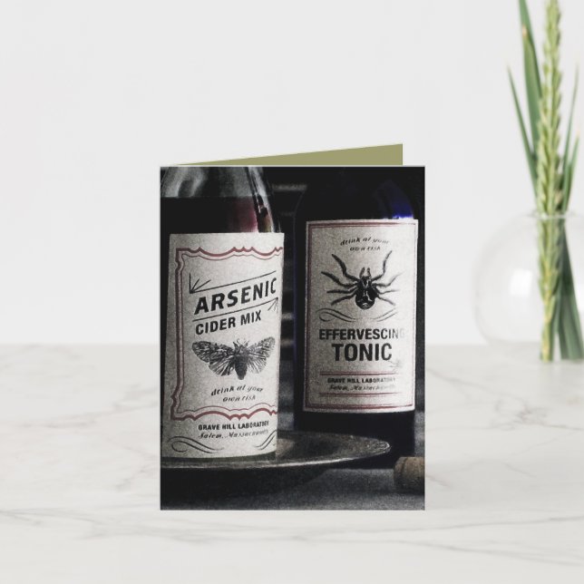 Cartão ~ Tônico Halloween (Frente)