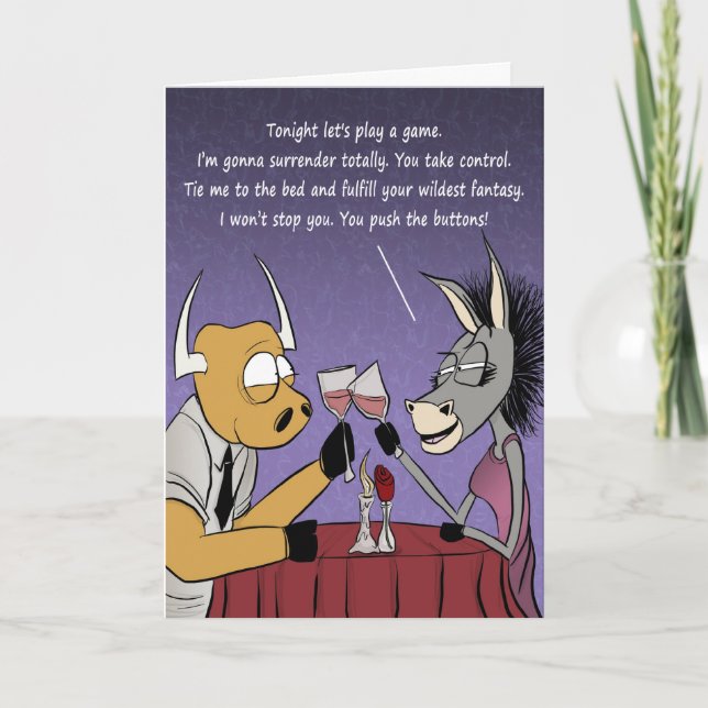 CARTÃO TONIGHT IS YOUR NIGHT! (Frente)