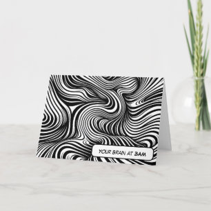 Cartão Tonturas Kaleidoscópio Insônia Humor