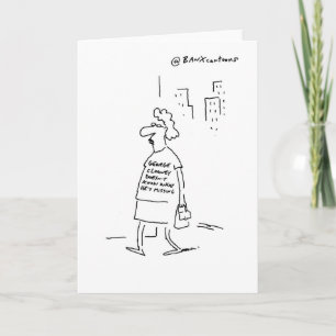 Cartão Topical George Clooney Greetings Card