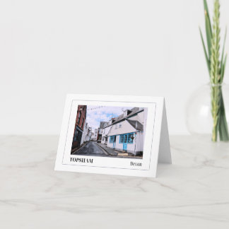Cartão Topsham, Devon, Inglaterra
