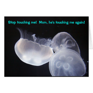 Cartão Toque das medusa