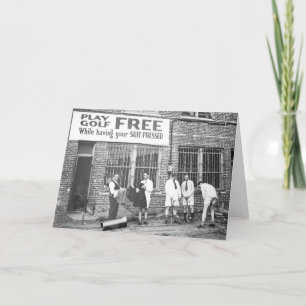 Cartão Toque Sem Golfe (Enquanto Tem Seu Fato Preso)