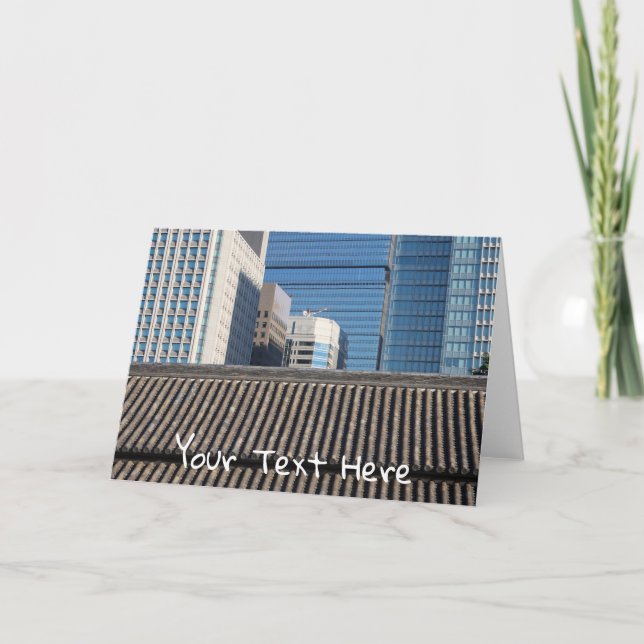 Cartão Tóquio personalizável, Japão (Frente)