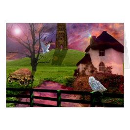 Cartão Tor mágico do mistério.