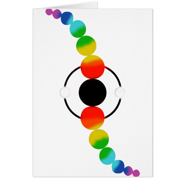 Cartão Torção cósmica (Frente)