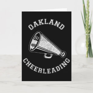 Cartão Torcida de Oakland Angustiado Retro Anos 90