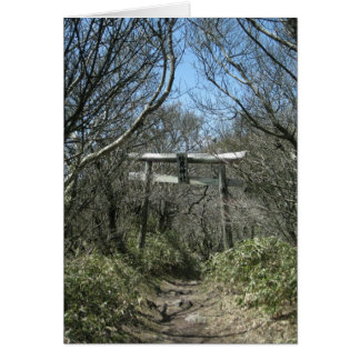 Cartão Torii-Unzendake-Nagasaki-ken-NY
